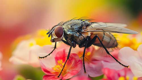 Fly and flying-pest control