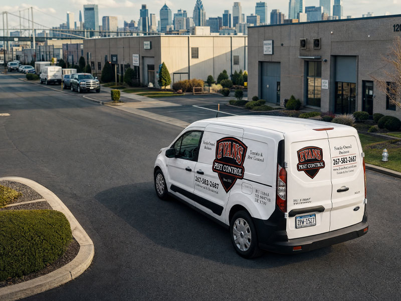 Evans Pest Control commercial and property management service