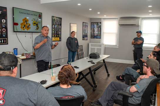 Evans Pest Control staff committed to customer care