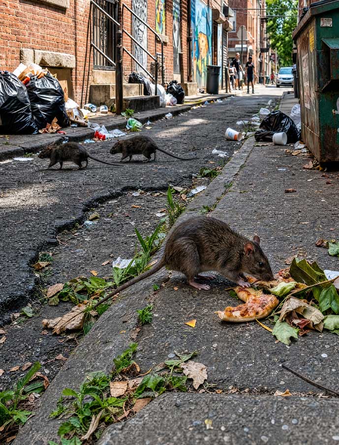 Rodent control during the summer months