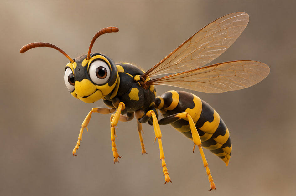 Why Do Paper Wasps Build Their Nests Under Roof Overhangs?